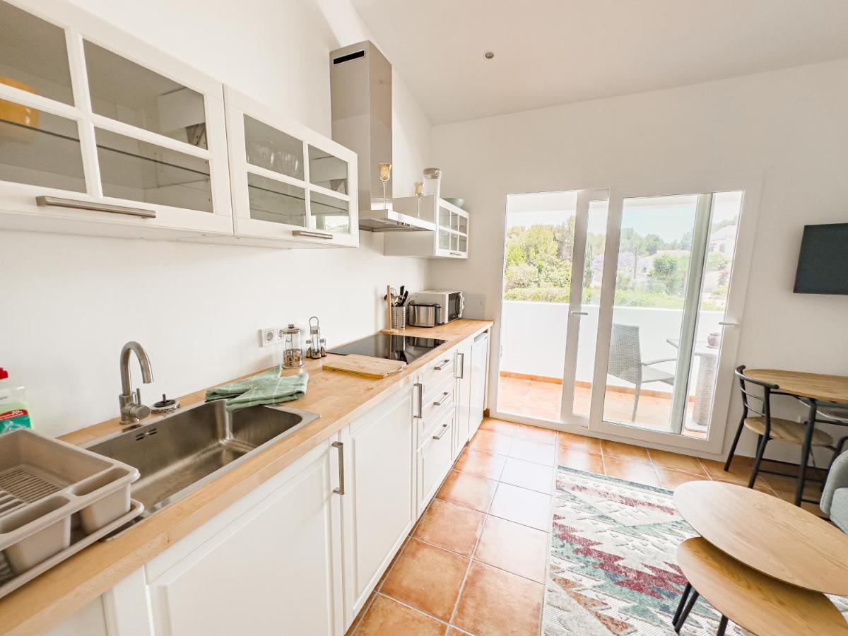 Casa Maria Top Floor Studio Apartment With Swimming Pool 哈维亚 外观 照片