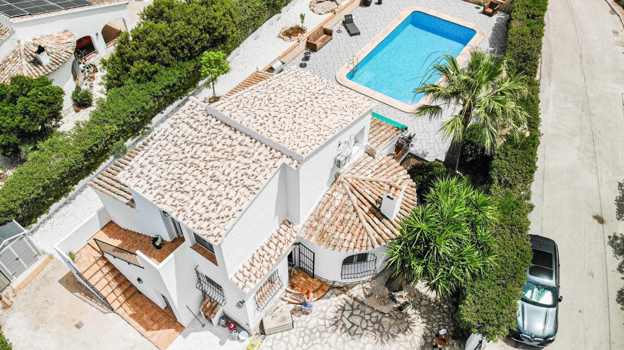 Casa Maria Top Floor Studio Apartment With Swimming Pool 哈维亚 外观 照片